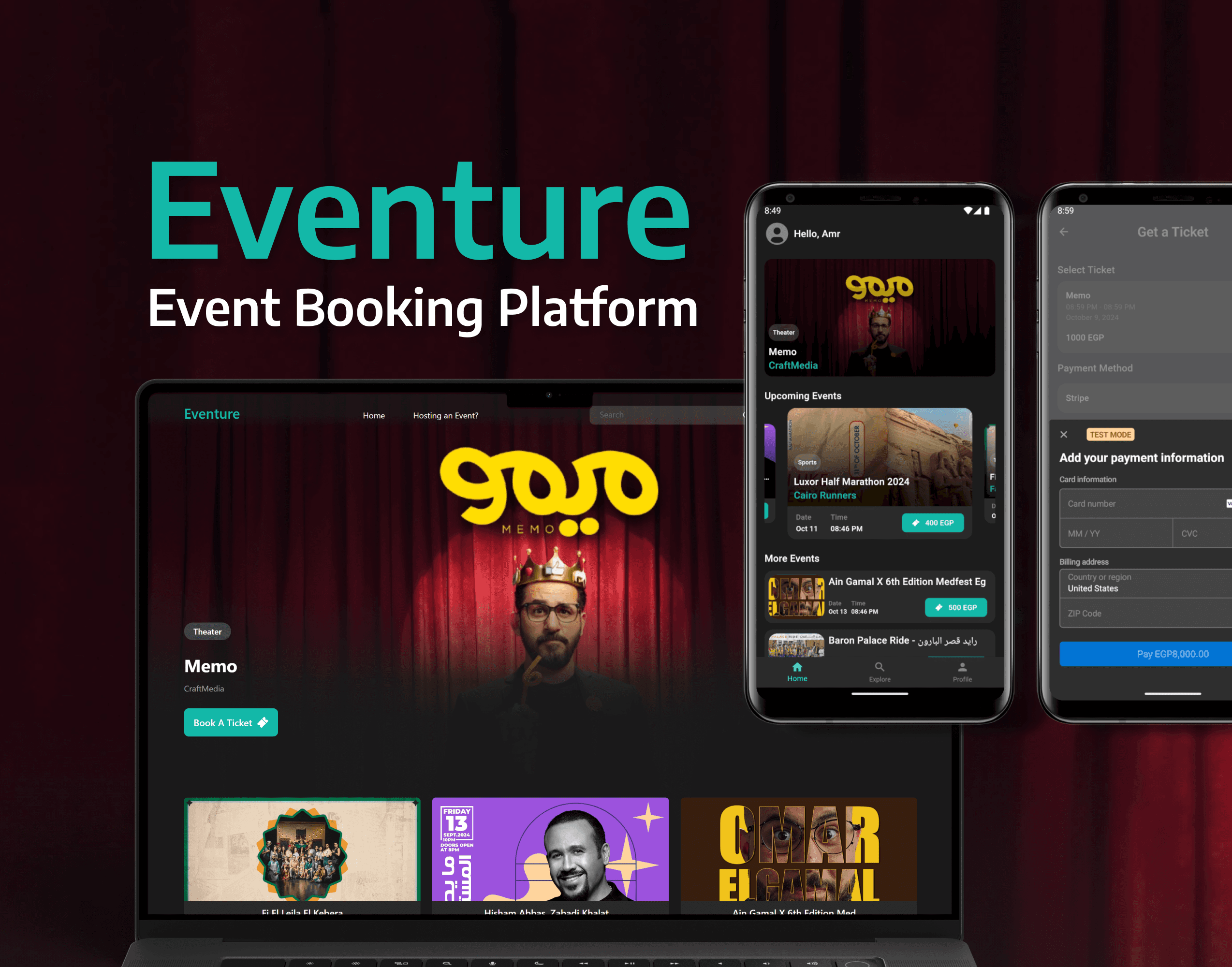 Eventure -  Events Platform