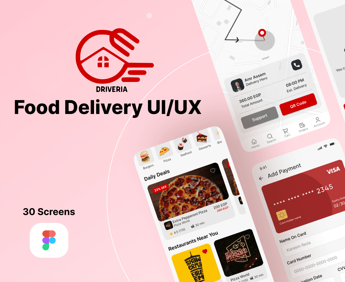 Food Delivery App UI/UX